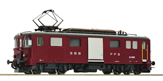 Electric baggage railcar De4/4<br /><a href='images/pictures/Roco/Roco-72656.jpg' target='_blank'>Full size image</a>
